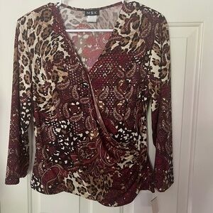 MSK Women’s top, Large NWT